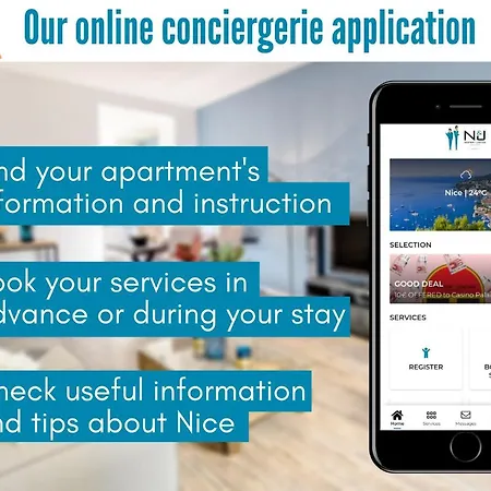 Apartman Nestor&jeeves - Palais Nicole - - Very Close Sea Nizza